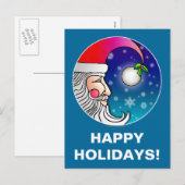 はがき – Santa Moon シーズンポストカード (正面/裏面)