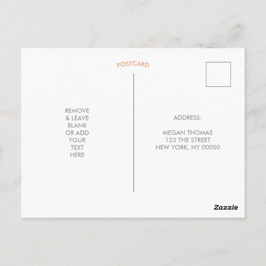 はがき – See You Soon Copper (裏面)