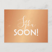 はがき – See You Soon Copper (正面)