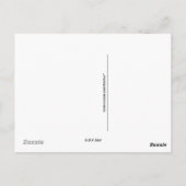 はがき – Springtime Sparrow (裏面)