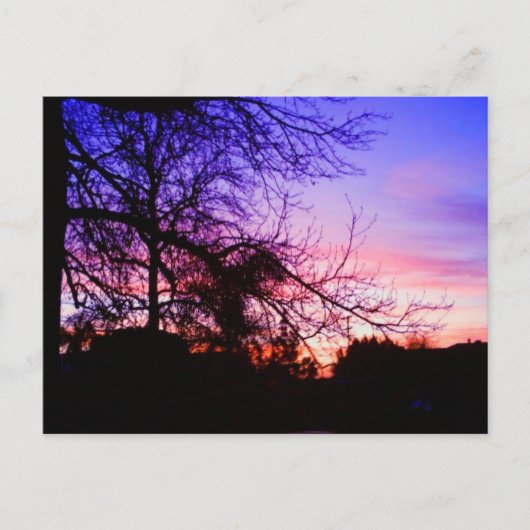 はがき – SUNSET ON RIVERTON (正面)