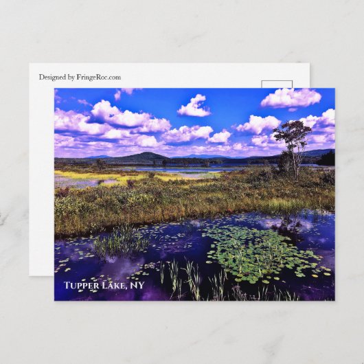 はがき – Tupper Lake NY (正面/裏面)