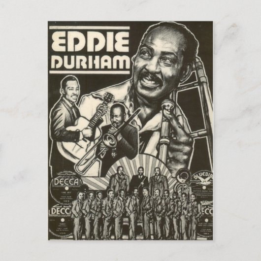 はがきBigBandモンタージュ ポストカード (正面)