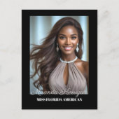 はがきPageant Essentialsオートグラフフォトカード ポストカード (正面)