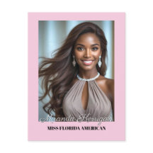 はがきPageant Essentialsオートグラフフォトカード