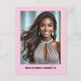 はがきPageant Essentialsオートグラフフォトカード ポストカード