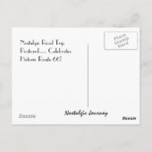 はがきSey You On Route 66 -レトロロードトリップPC ポストカード (裏面)