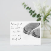 はが与えきを使わない ポストカード (スタンド正面)