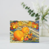 ~はが感謝していきの収穫 ポストカード (スタンド正面)