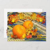 ~はが感謝していきの収穫 ポストカード (正面/裏面)