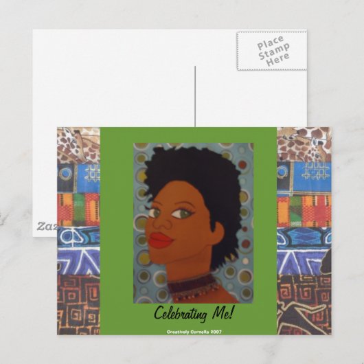 はが祝き ポストカード (正面/裏面)