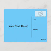 はが空白のき ポストカード (裏面)