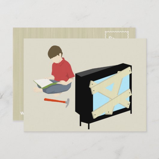 はが読き ポストカード (正面/裏面)