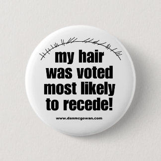 はげかかったボタン 缶バッジ