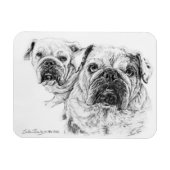 はげ玉の柔軟な磁石！ マグネット (横)