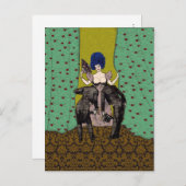 はげ男～はがき/招待状 インビテーションポストカード (正面/裏面)