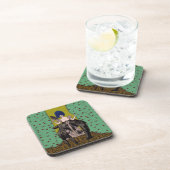 はげ男 – コースター6セット高光沢 コースター (右側)