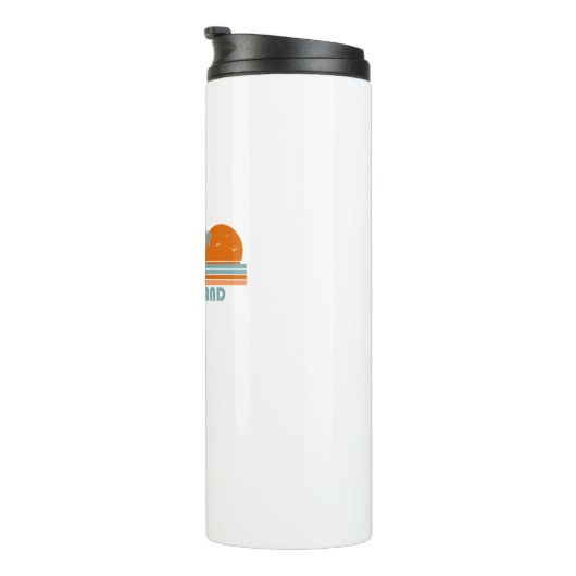 はげ頭の島ノースカロライナのサンパームの木 タンブラー (回転右)