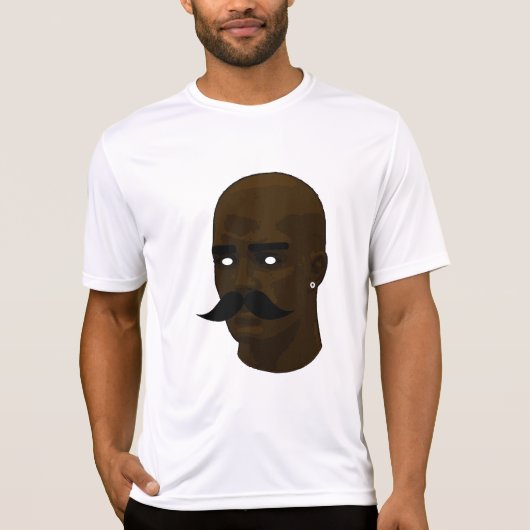 はげ髭 Tシャツ (正面)