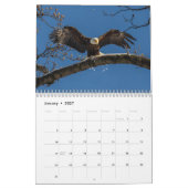 はげ鷲の年 カレンダー (1月 2027)