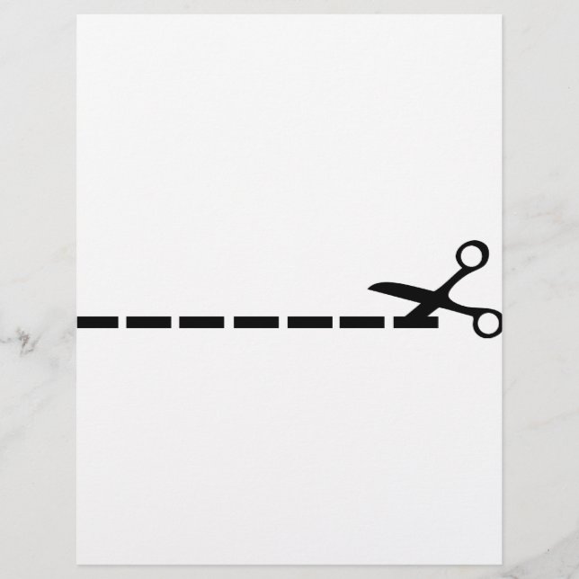 はさみのアイコンをカット (正面)