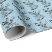 はさみの包装紙と走ること ラッピングペーパー (ロールコーナー)