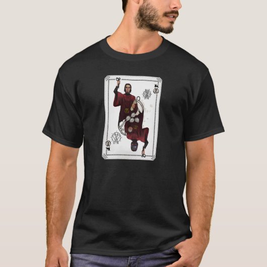 はさみのTシャツの王 Tシャツ (正面)