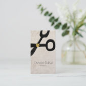 はさみを仕立てる 名刺 (スタンド正面)