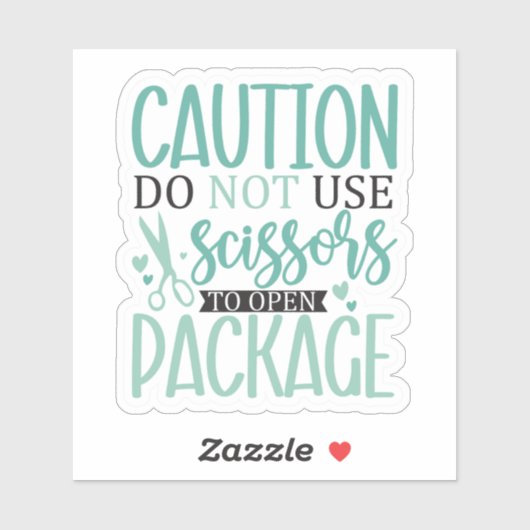 はさみを使うな シール (シート)