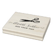 はさみエレガント美容用個人文房具 ラバースタンプ (スタンプ)