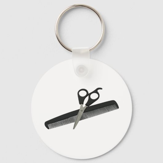 はさみコーム052010 キーホルダー (正面)