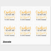 はさみシールを使わない スクエアシール (シート)