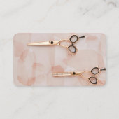 はさみモダン美容師ポリニャック 名刺 (正面)