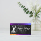 はさみ櫛 | 背モダン景 名刺 (スタンド正面)