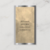 はさみ水彩名刺 名刺 (裏面)