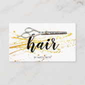 はさみ美容師 | ヘアサロン美しい 予約カード (正面)