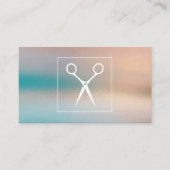 はさみ |グラステクスチャの背景 予約カード