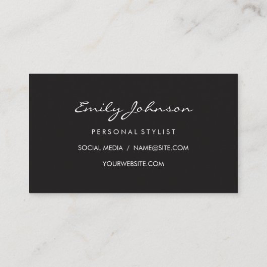 はさみ |グレーのテクスチャの背景 名刺 (裏面)