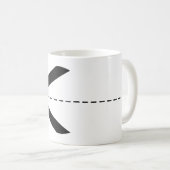 はさみ コーヒーマグカップ (正面右)