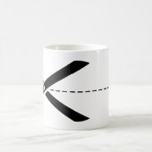 はさみ コーヒーマグカップ (中央)