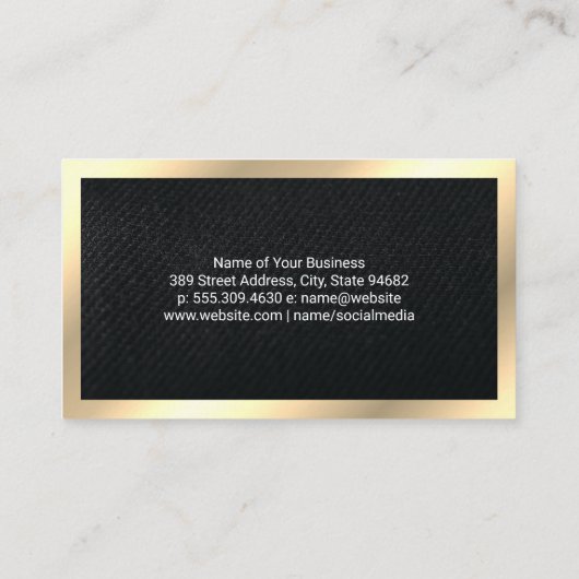 はさみ | テーラー 名刺 (裏面)