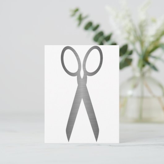 はさみ ポストカード (スタンド正面)