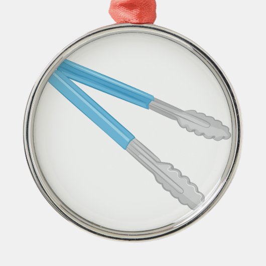 はさみ メタルオーナメント (正面)