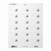 はさみ ラベル (フルシート)