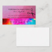 はさみ |ロイヤリティ |背カラフル景 ロイヤリティカード (正面/裏面)