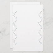 はさみ 便箋 (正面/裏面)