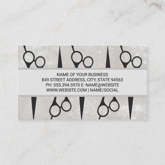 はさみ 名刺 (裏面)