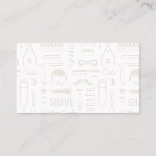 はさみ |理容師極 名刺 (裏面)