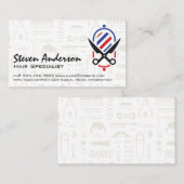 はさみ |理容師極 名刺 (正面/裏面)