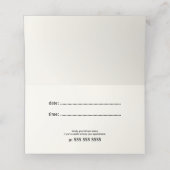 はさみ-美容師のアポイントメントカード 予約カード (内部開封)